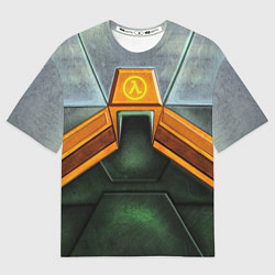 Мужская футболка оверсайз Gordon Freeman: Costume