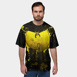 Футболка оверсайз мужская Wu-Tang Clan: Yellow, цвет: 3D-принт — фото 2