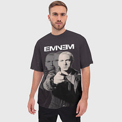 Футболка оверсайз мужская Eminem: You, цвет: 3D-принт — фото 2