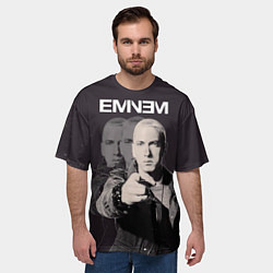 Футболка оверсайз мужская Eminem: You, цвет: 3D-принт — фото 2