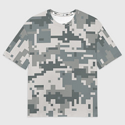 Мужская футболка оверсайз Камуфляж