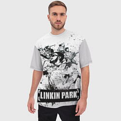 Футболка оверсайз мужская Linkin Park, цвет: 3D-принт — фото 2