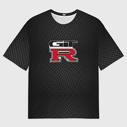 Мужская футболка оверсайз Nissan GTR