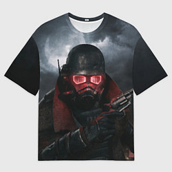 Мужская футболка оверсайз Fallout: New Vegas