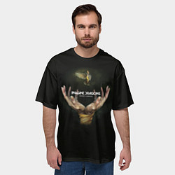 Футболка оверсайз мужская Imagine Dragons: Smoke + Mirrors, цвет: 3D-принт — фото 2