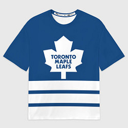 Футболка оверсайз мужская Toronto Maple Leafs, цвет: 3D-принт