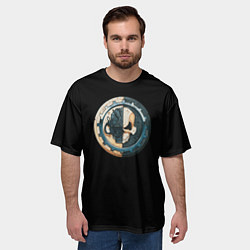 Футболка оверсайз мужская Adeptus Mechanicus, цвет: 3D-принт — фото 2