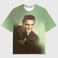 Футболка оверсайз мужская Elvis Young, цвет: 3D-принт