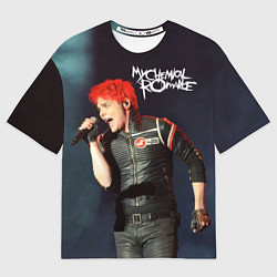 Футболка оверсайз мужская Gerard Way, цвет: 3D-принт