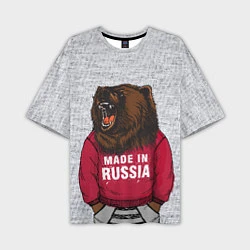 Мужская футболка оверсайз Made in Russia