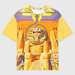 Футболка оверсайз мужская Iron Maiden: Pharaon, цвет: 3D-принт