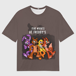 Мужская футболка оверсайз Five Nights At Freddy's