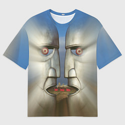 Футболка оверсайз мужская Pink Floyd The division bell, цвет: 3D-принт