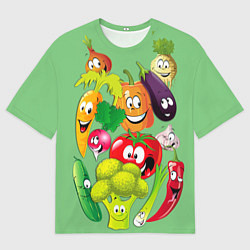 Мужская футболка оверсайз Правильное питание