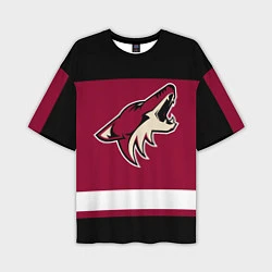 Мужская футболка оверсайз Arizona Coyotes