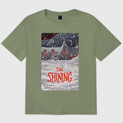 Футболка оверсайз мужская The Shining, цвет: авокадо