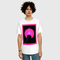 Футболка оверсайз мужская Blade Runner 2049, цвет: белый — фото 2