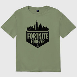Футболка оверсайз мужская Fortnite Forever, цвет: авокадо