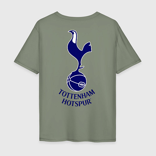 Мужская футболка оверсайз Tottenham FC / Авокадо – фото 2