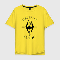 Футболка оверсайз мужская TES: Imperial Legion, цвет: желтый