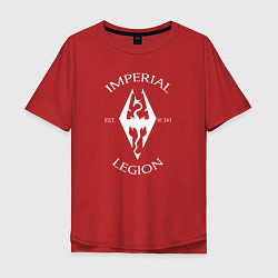 Футболка оверсайз мужская TES: Imperial Legion, цвет: красный