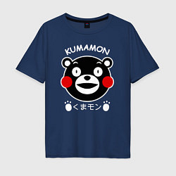 Футболка оверсайз мужская Kumamon, цвет: тёмно-синий