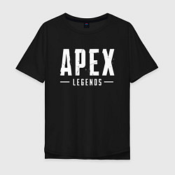 Футболка оверсайз мужская Apex Legends, цвет: черный