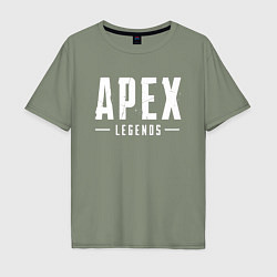 Футболка оверсайз мужская Apex Legends, цвет: авокадо