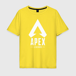 Футболка оверсайз мужская Apex Legends, цвет: желтый