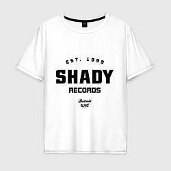 Футболка оверсайз мужская Shady records, цвет: белый