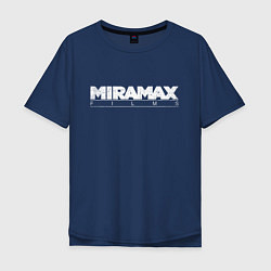 Футболка оверсайз мужская Miramax Film, цвет: тёмно-синий