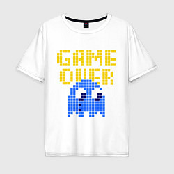 Мужская футболка оверсайз Pac-Man: Game over