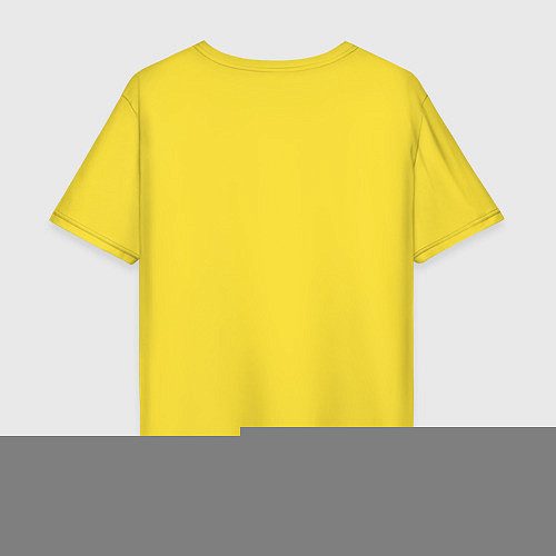 Мужская футболка оверсайз The brewmaster / Желтый – фото 2