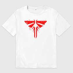 Футболка оверсайз мужская THE LAST OF US, цвет: белый