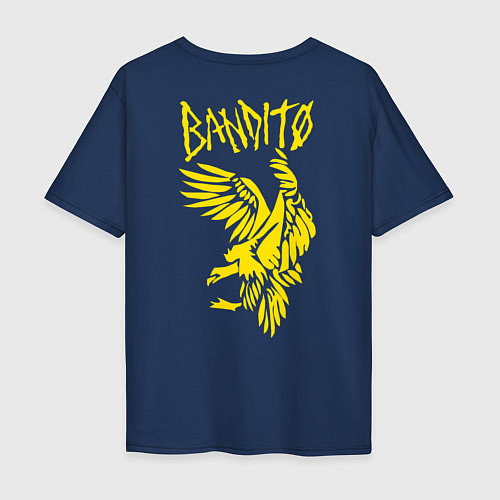 Мужская футболка оверсайз TOP: BANDITO / Тёмно-синий – фото 2