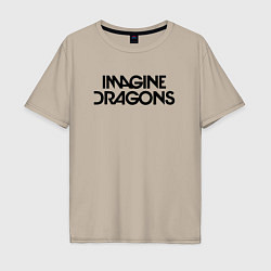 Мужская футболка оверсайз IMAGINE DRAGONS