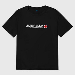 Футболка оверсайз мужская UMBRELLA CORP, цвет: черный