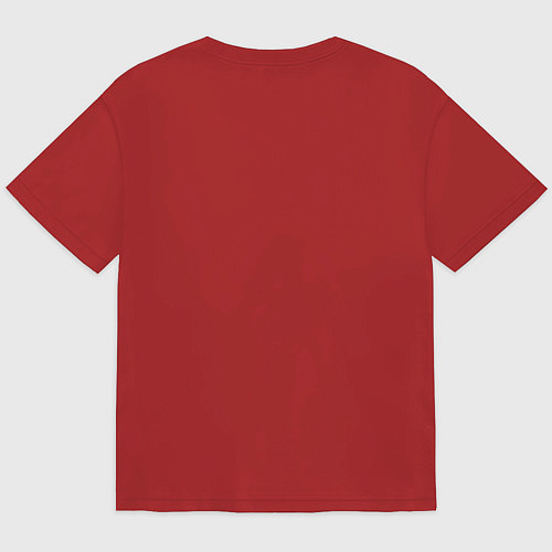 Мужская футболка оверсайз Karate Evolution / Красный – фото 2