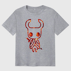 Футболка оверсайз мужская Hollow Knight, цвет: меланж