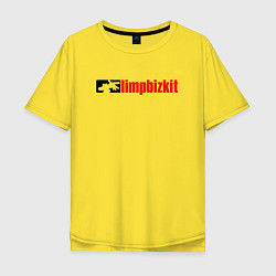Футболка оверсайз мужская LIMP BIZKIT, цвет: желтый