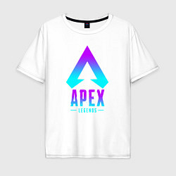 Футболка оверсайз мужская APEX LEGENDS, цвет: белый