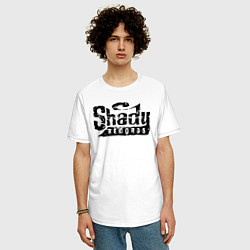 Футболка оверсайз мужская Eminem Slim Shady, цвет: белый — фото 2