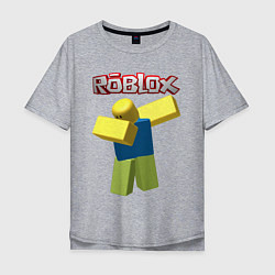 Футболка оверсайз мужская Roblox Dab, цвет: меланж