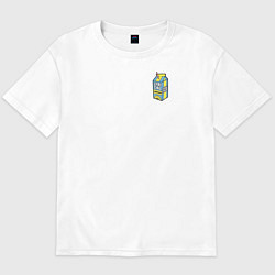 Футболка оверсайз мужская Lyrical Lemonade, цвет: белый
