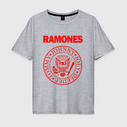 Мужская футболка оверсайз RAMONES