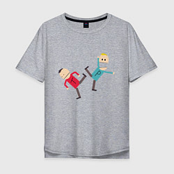 Мужская футболка оверсайз South Park Терренс и Филлип
