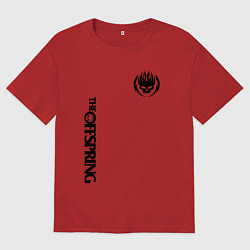 Футболка оверсайз мужская THE OFFSPRING, цвет: красный