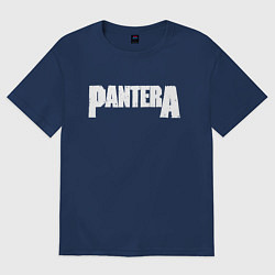 Футболка оверсайз мужская Pantera, цвет: тёмно-синий