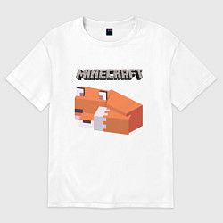 Футболка оверсайз мужская MINERCRAFT, цвет: белый