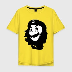 Футболка оверсайз мужская Che Mario, цвет: желтый